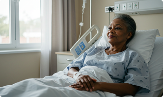 Doctor consulting with patient